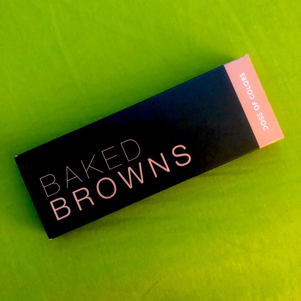 DOSE OF COLORS Baked Browns Eyeshadow Palette